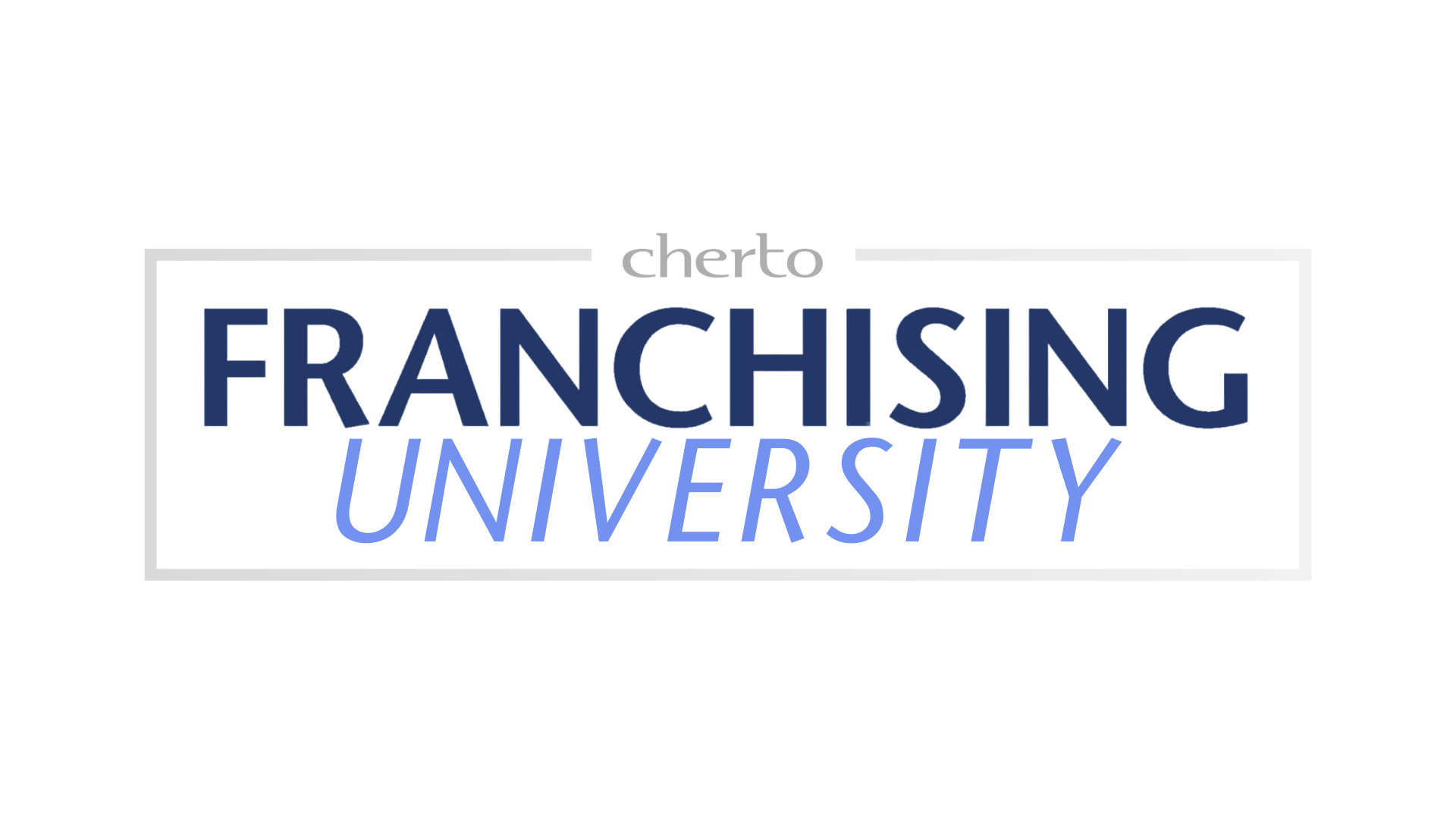 franchising university